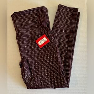 Spanx Booty Boost Active 7/8 Leggings, Metallic Mist Womens